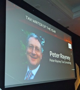 Tax Writer Of The Year-screen photo_ 2014