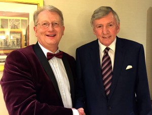 Photo opportunity with the legendary Martin Peters
