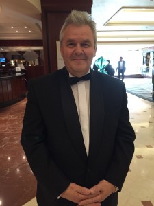 Our guest - Roy Smith - always scrubs up well!Our guest - Roy Smith - always scrubs up well!
