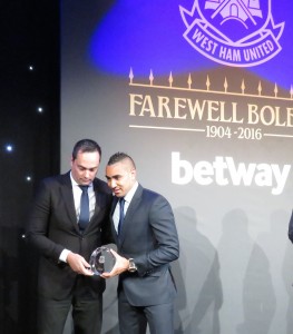 Dimitri ('We've Got') Payet cleaned up by taking five awards