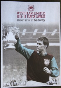 West Ham Utd Player Awards 2015/16 Brochure
